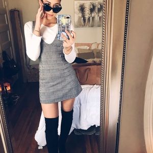 TopShop Gingham Mini Dress